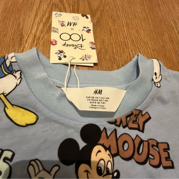NWT H&M Disney 100 2-Piece Set (Kids 7) - Picture 7 of 8